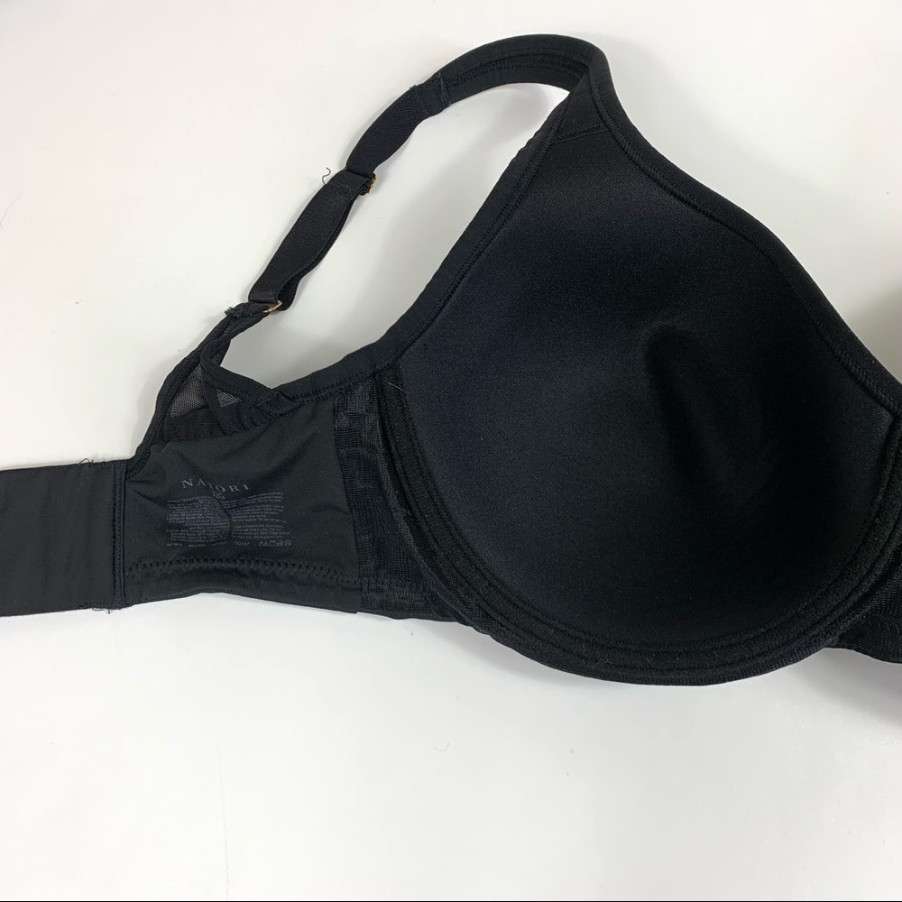 Natori Zen Contour Convertible Sport Bra Black Size 32G - Picture 9 of 11